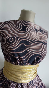 Latina Spandex - Vartej Negru/Bleumarin/Maron- STO1278